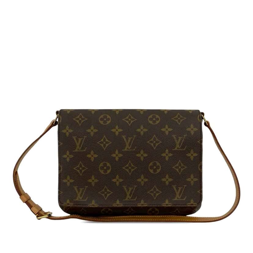 Louis Vuitton Monogram Musette Tango Short Strap Brown Good condition - Front View