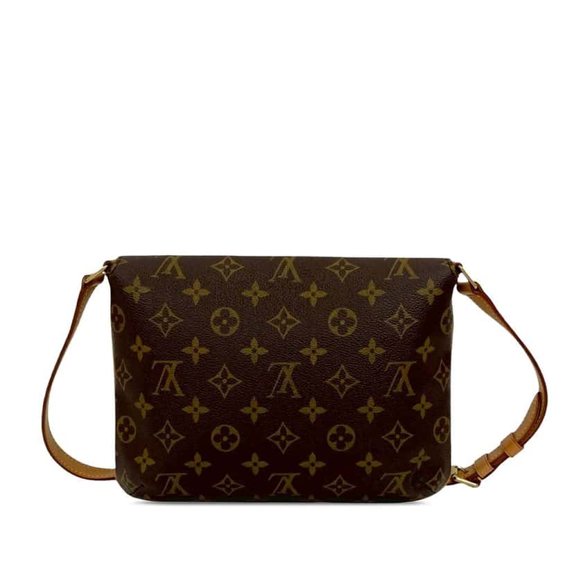 Louis Vuitton Monogram Musette Tango Short Strap Brown Good condition - Back View