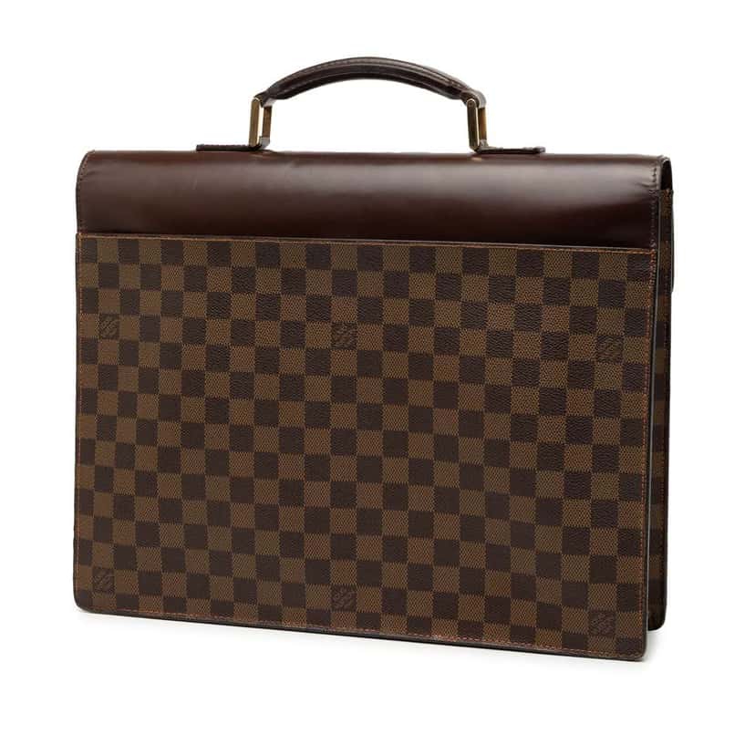 Louis Vuitton Damier Ebene Altona PM Brown Good condition - Back View