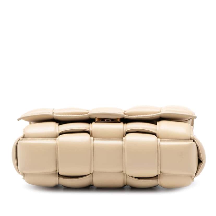 Bottega Veneta Nappa Intrecciato Padded Cassette Crossbody Brown Leather Good condition - Inside View