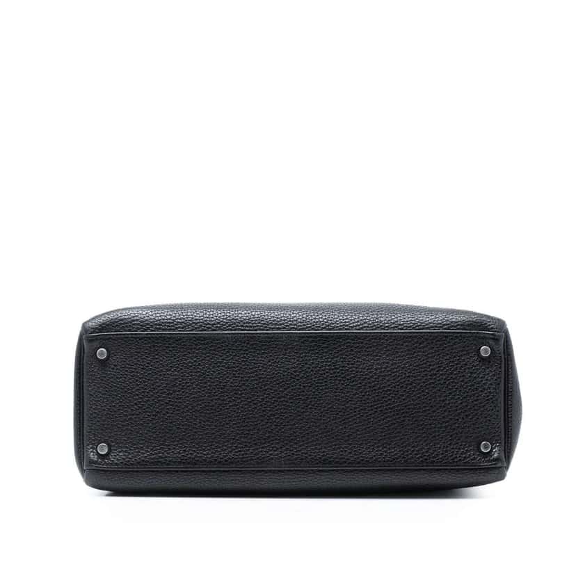 Hermès Togo Kelly II Retourne 35 Black Leather Good condition - Inside View