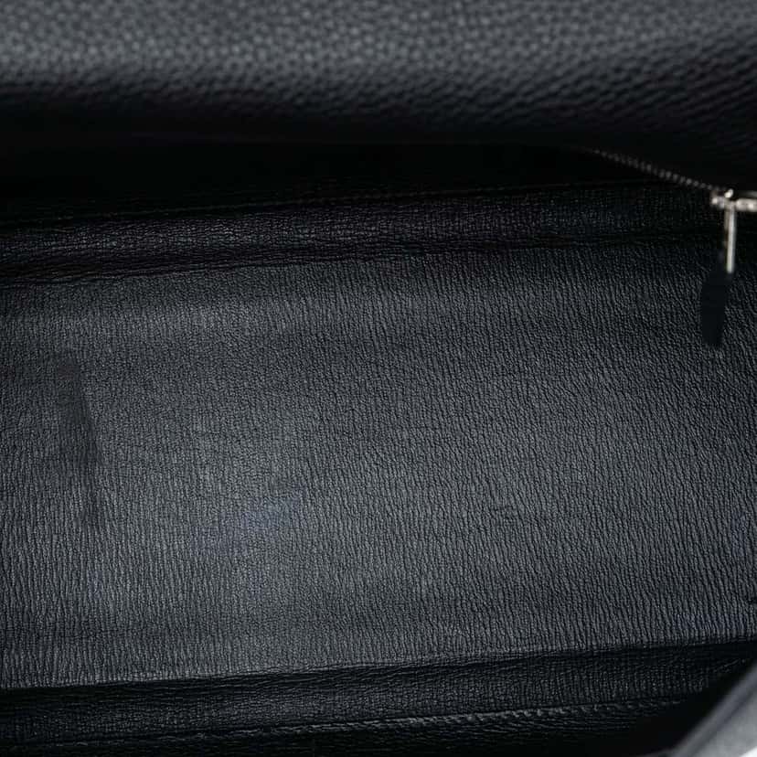 Hermès Togo Kelly II Retourne 35 Black Leather Good condition - Model View