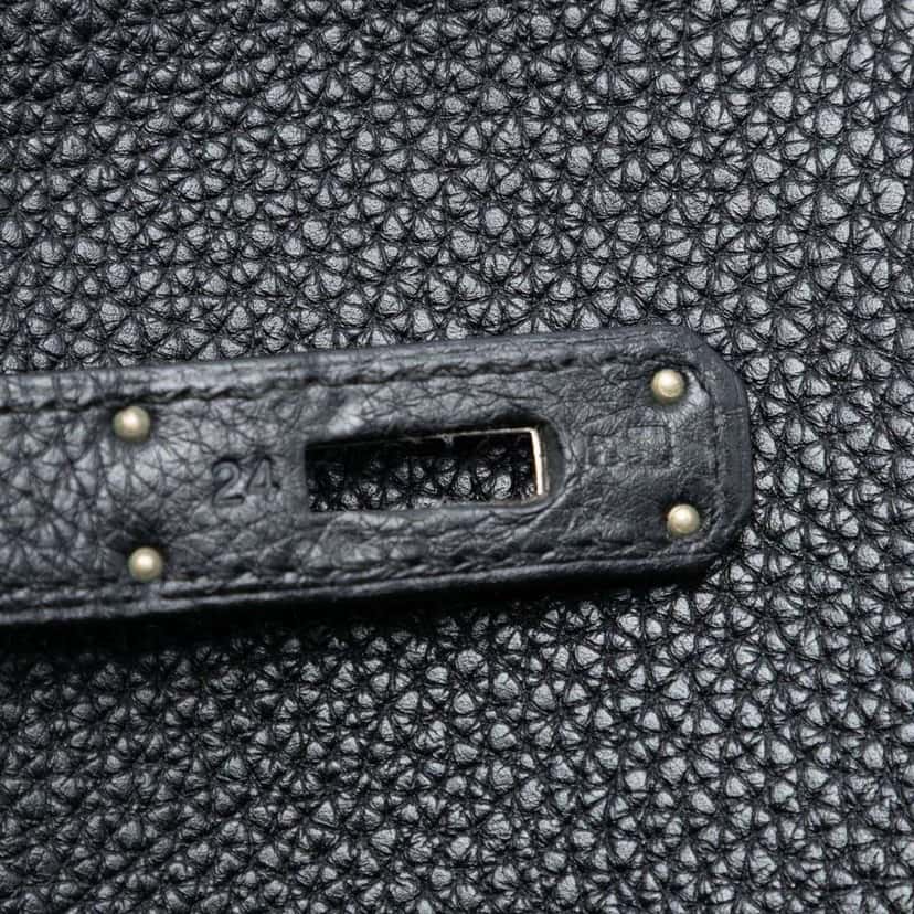 Hermès Togo Kelly II Retourne 35 Black Leather Good condition - Box View