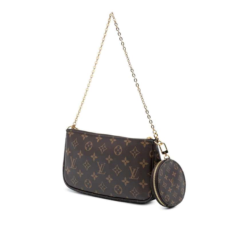 Louis Vuitton Monogram Multi Pochette Accessoires Brown Good condition - Back View