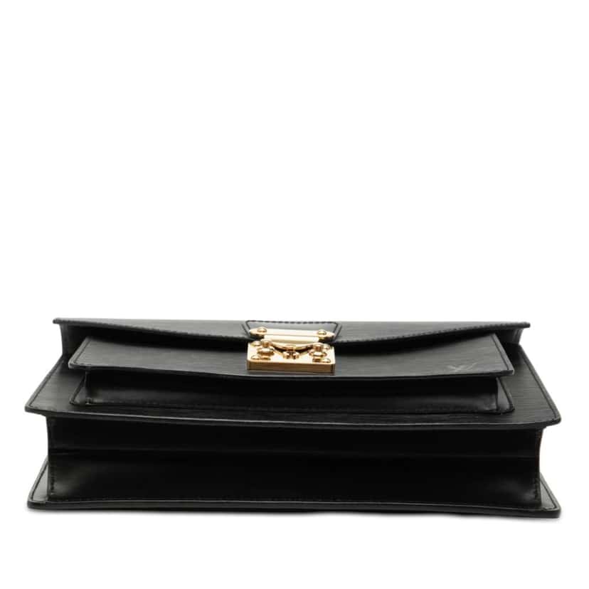 Louis Vuitton Epi Monceau 28 Black Leather Good condition - Inside View