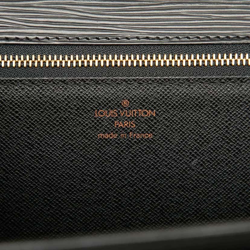Louis Vuitton Epi Monceau 28 Black Leather Good condition - Box View