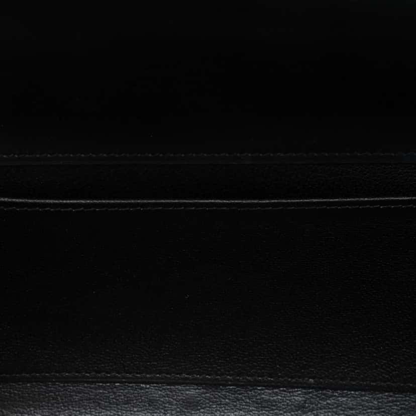 Hermès Tadelakt Medor Clutch 23 Black Leather Good condition - Model View