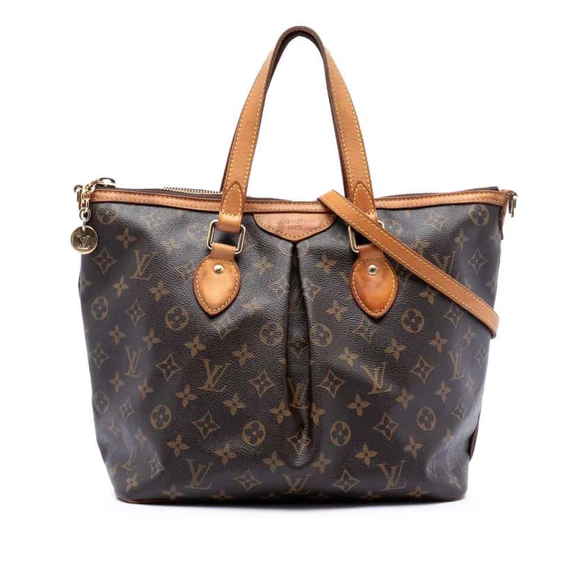 Louis Vuitton Monogram Palermo PM Brown Good condition - Front View