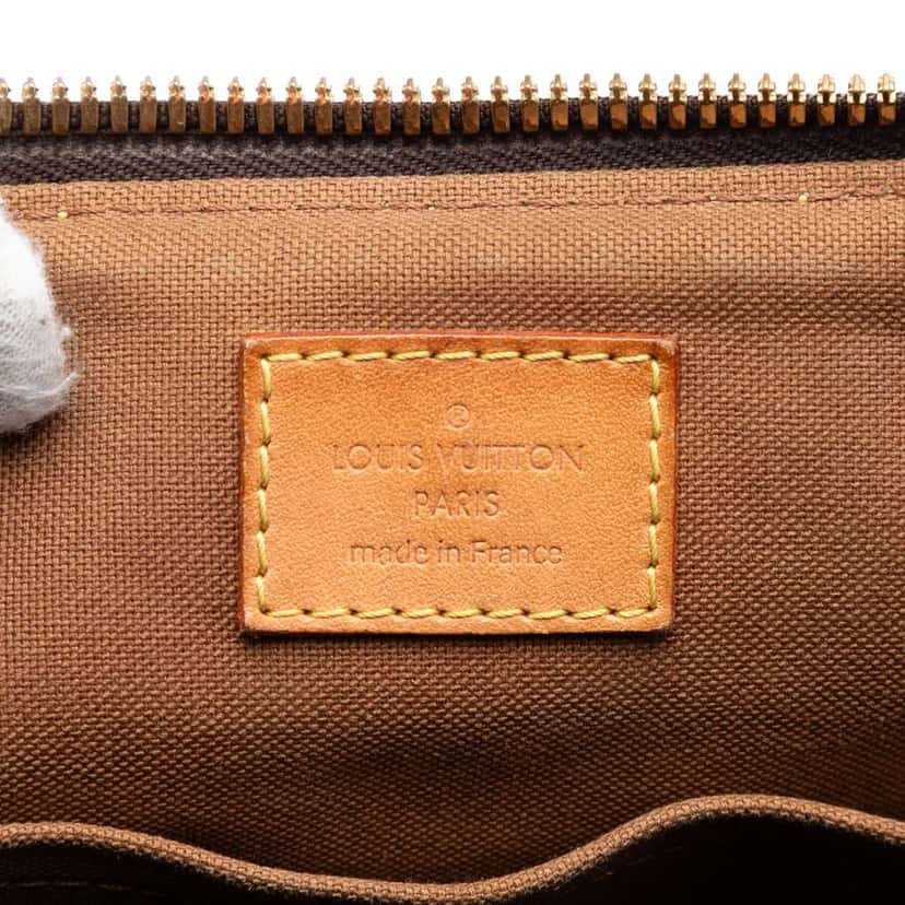 Louis Vuitton Monogram Palermo PM Brown Good condition - Box View