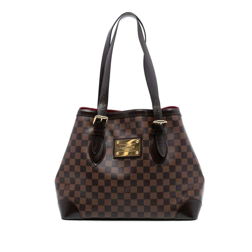 Louis Vuitton Damier Ebene Hampstead MM Brown Good condition - Front View