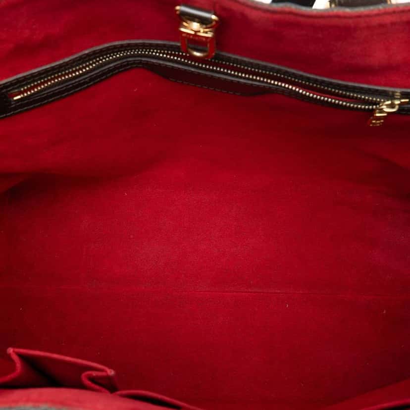 Louis Vuitton Damier Ebene Hampstead MM Brown Good condition - Model View