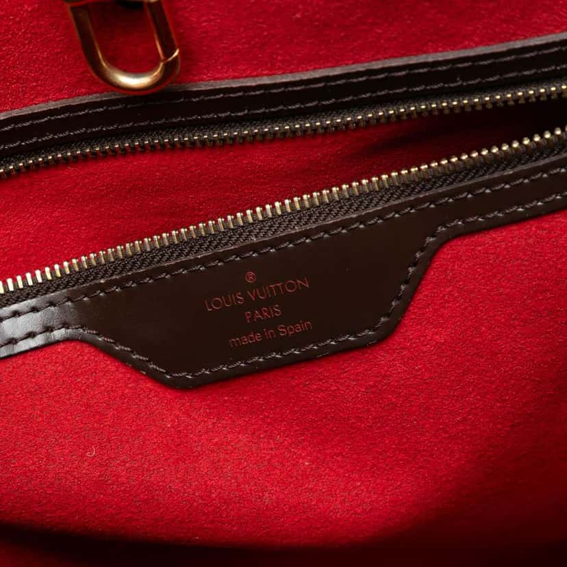 Louis Vuitton Damier Ebene Hampstead MM Brown Good condition - Box View