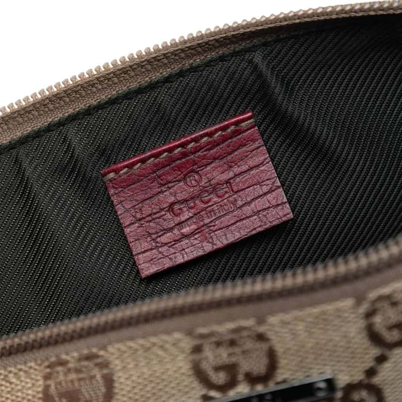 Gucci GG Canvas Boat Brown Canvas Good condition - Box View
