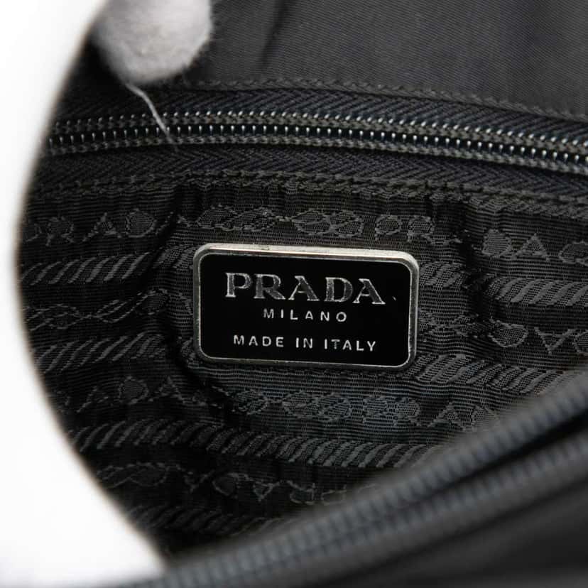 Prada Tessuto Handbag Black Good condition - Box View