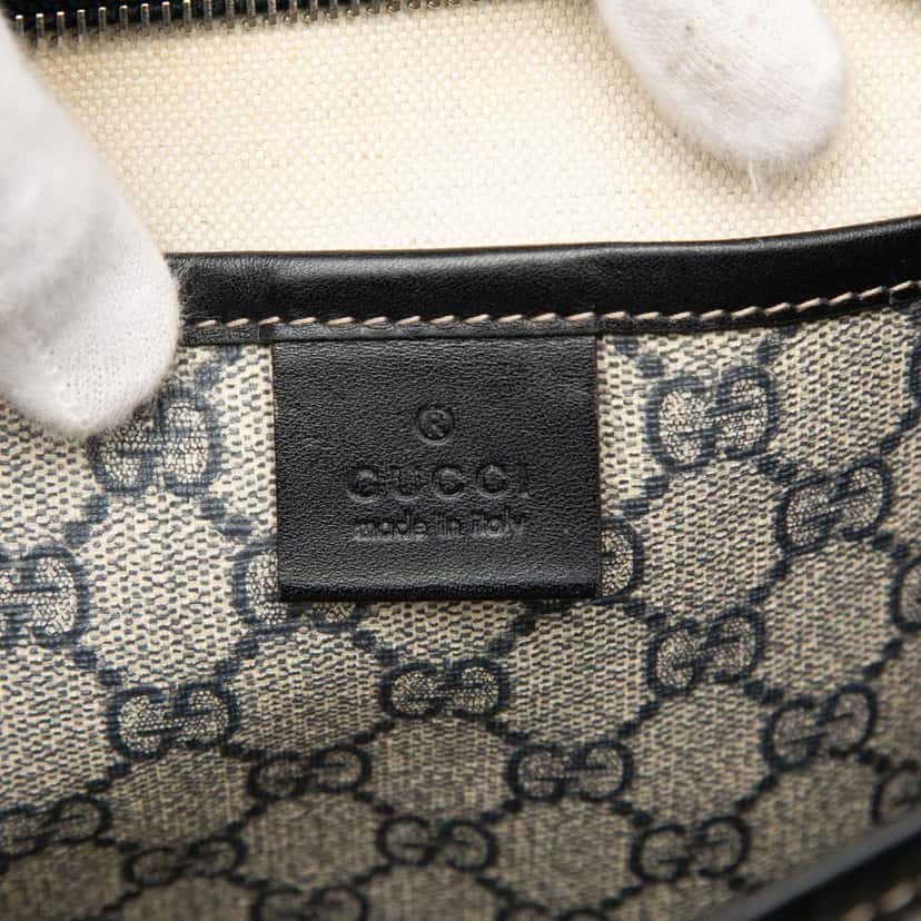 Gucci GG Supreme Web Crossbody Brown Canvas Good condition - Box View