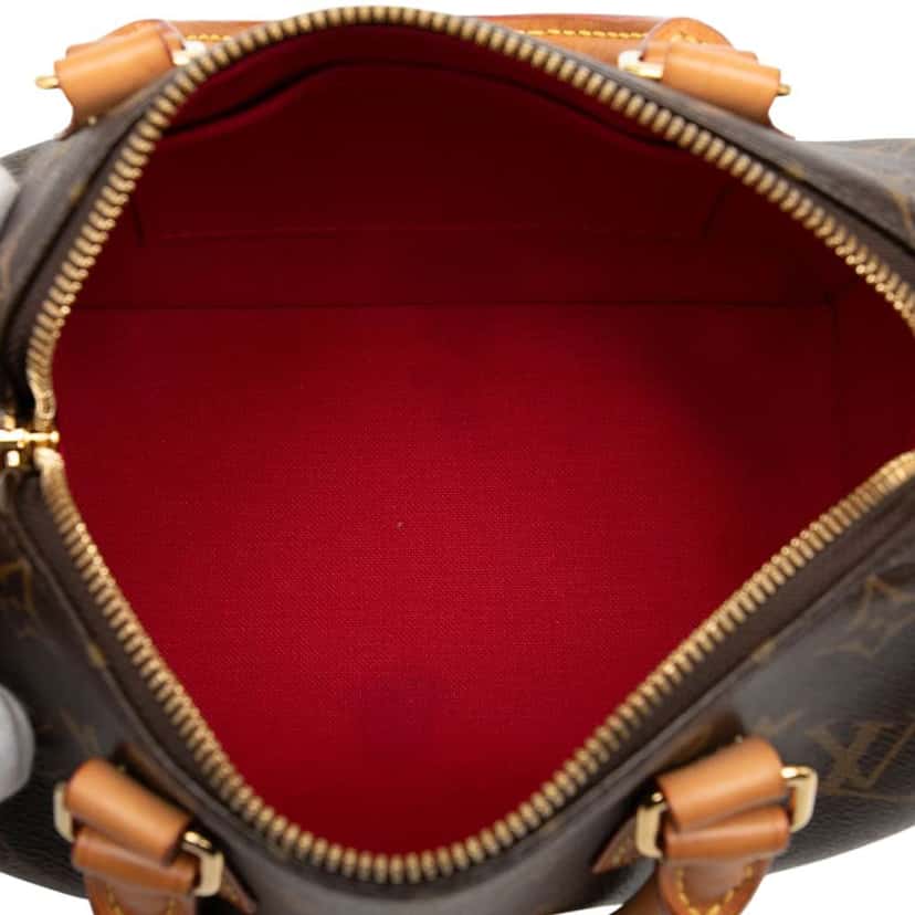 Louis Vuitton Monogram Speedy Bandouliere 20 Brown Very good condition - Model View