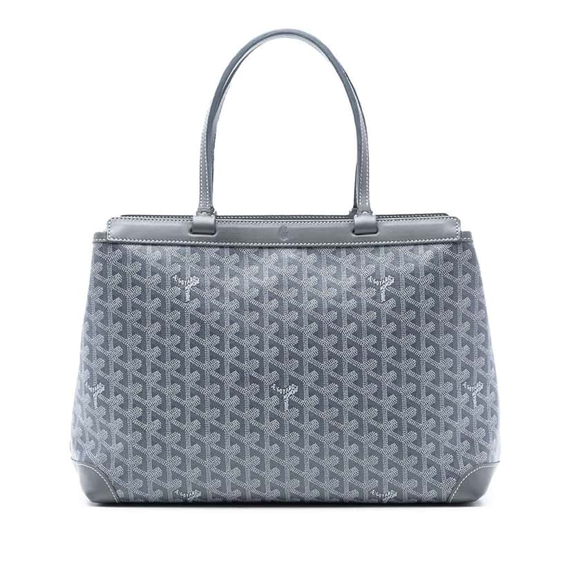 Goyard Goyardine Bellechasse PM Grey Canvas Very good condition - Front View
