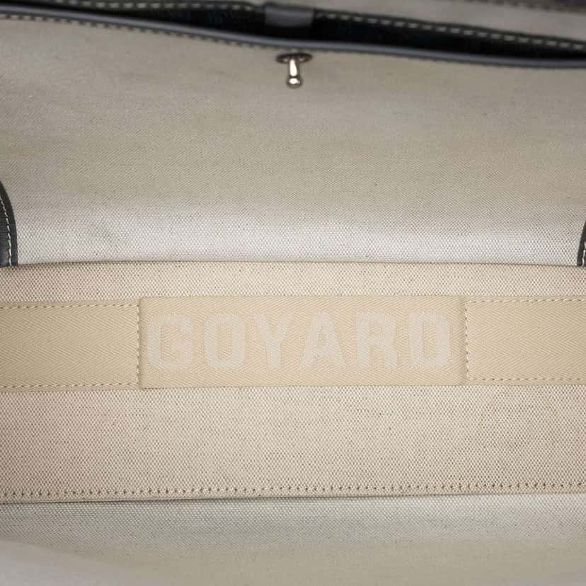 Goyard Goyardine Bellechasse PM Grey Canvas Very good condition - Model View