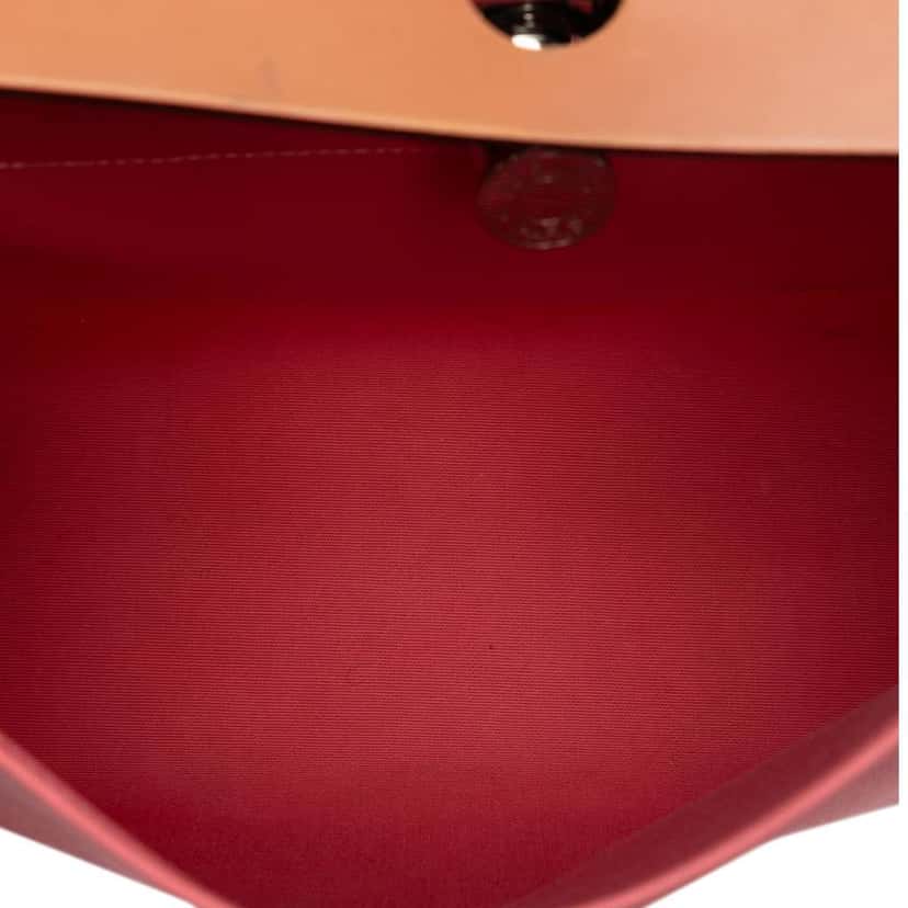 Hermès Toile Herbag Zip 31 Pink Canvas Good condition - Model View