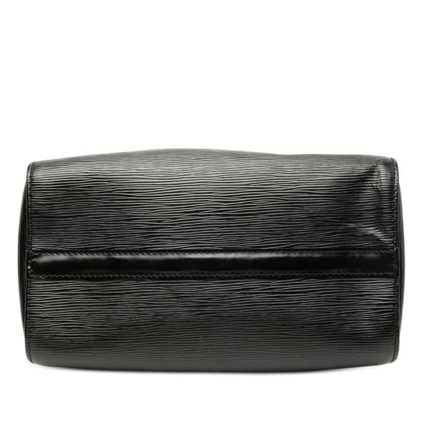 Louis Vuitton Epi Speedy 25 Black Leather Good condition - Inside View