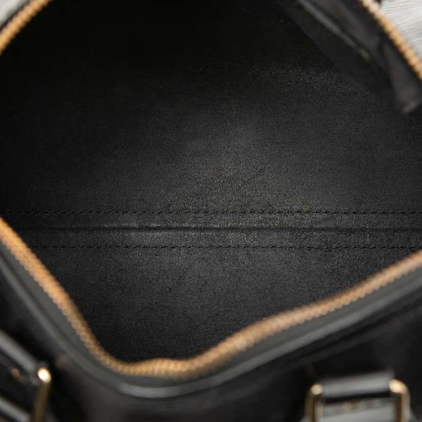 Louis Vuitton Epi Speedy 25 Black Leather Good condition - Model View