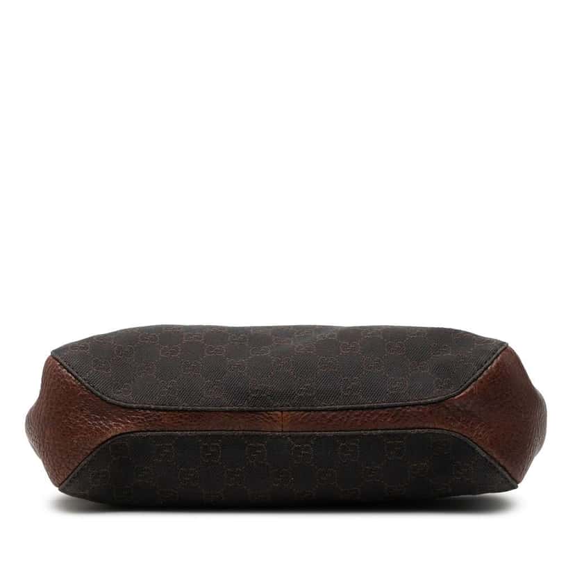 Gucci GG Canvas Shoulder Bag Brown Canvas Good condition - Inside View