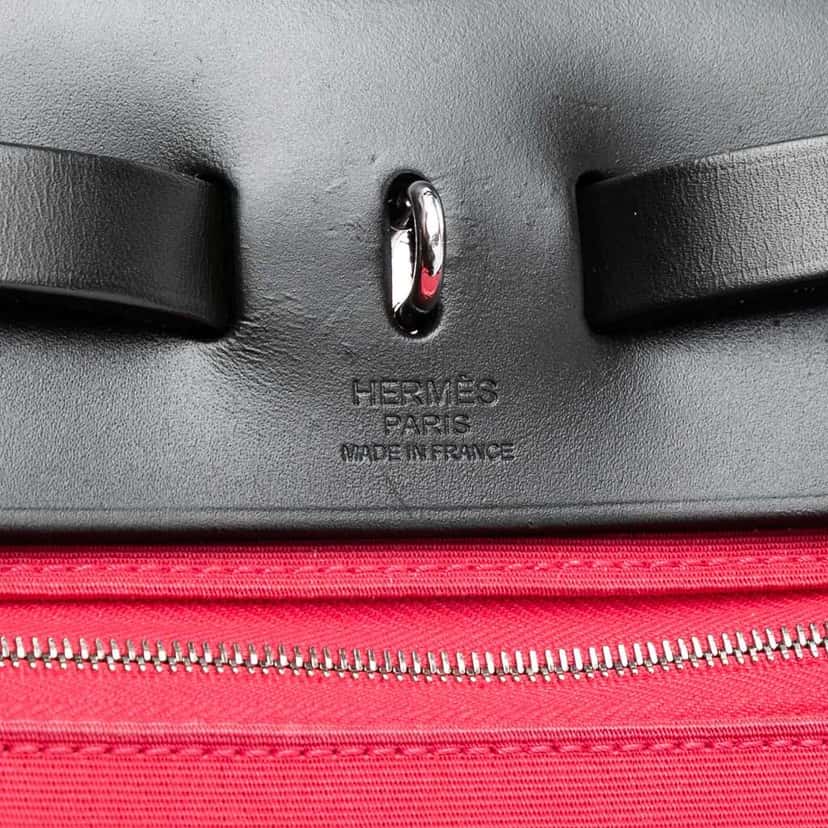 Hermès Toile Herbag Zip 31 Pink Canvas Good condition - Box View