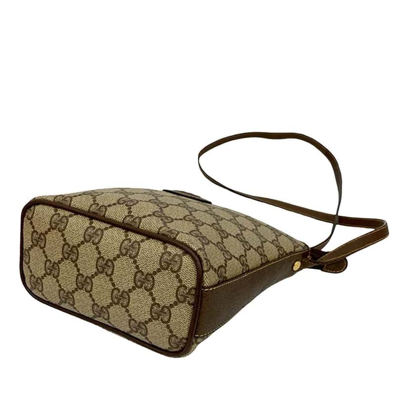 Gucci GG Supreme Crossbody Brown Canvas Very good condition - Inside View