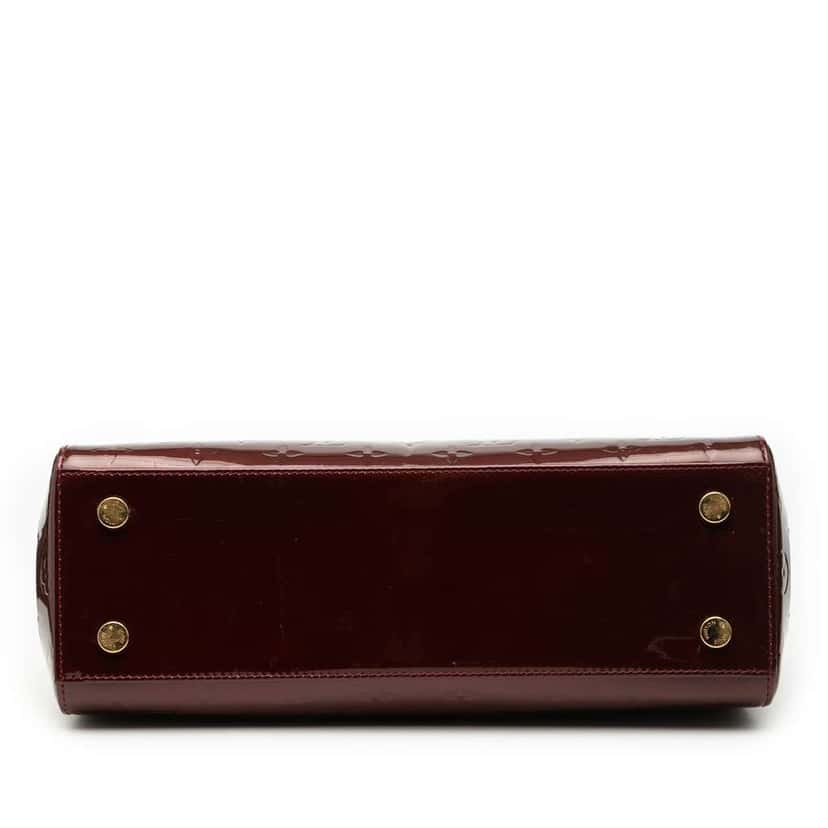 Louis Vuitton Monogram Vernis Brea MM Red Leather Good condition - Inside View