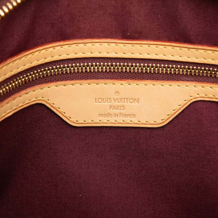 Louis Vuitton Monogram Vernis Brea MM Red Leather Good condition - Box View