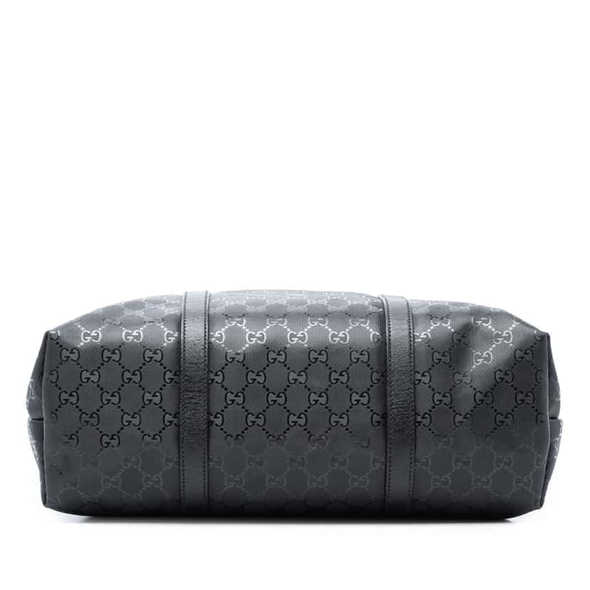 Gucci GG Imprime Joy Vertical Tote Black Canvas Very good condition - Inside View