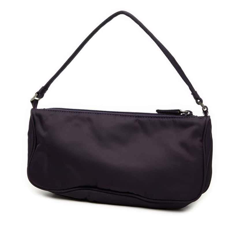 Prada Tessuto Pochette Purple Very good condition - Back View