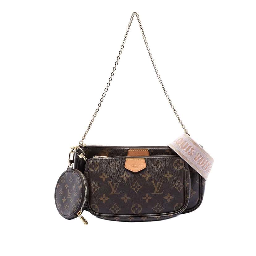 Louis Vuitton Monogram Multi Pochette Accessoires Brown Good condition - Front View