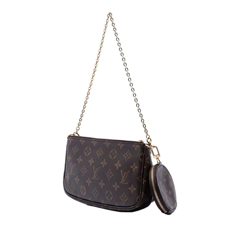 Louis Vuitton Monogram Multi Pochette Accessoires Brown Good condition - Back View