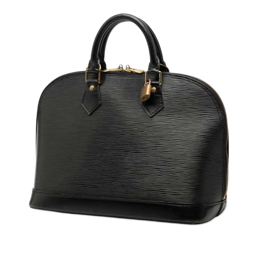 Louis Vuitton Epi Alma PM Black Leather Very good condition - Back View