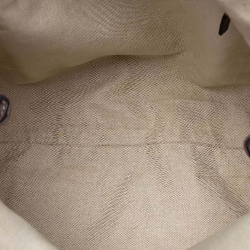 Gucci Large GG Canvas Sukey Tote Brown Canvas Good condition - Model View