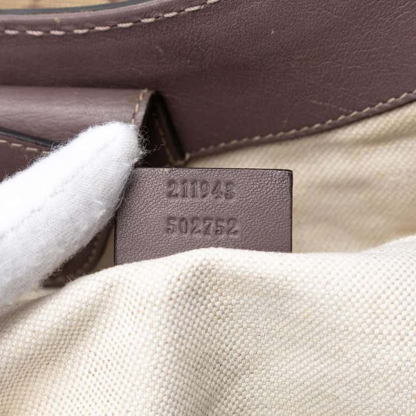 Gucci Large GG Canvas Sukey Tote Brown Canvas Good condition - Box View