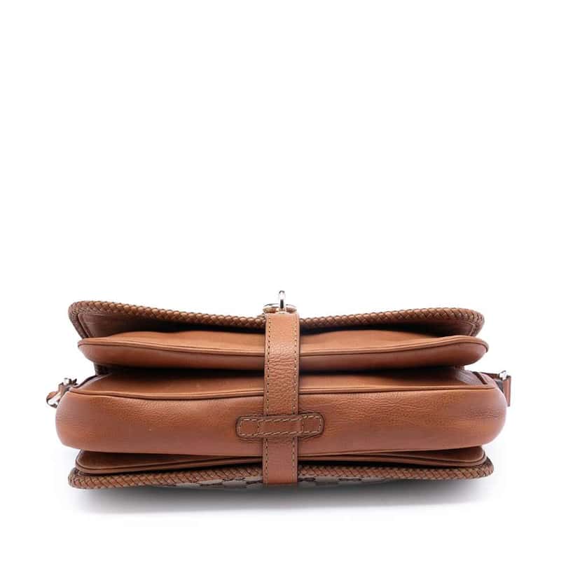 Gucci GG Canvas Marrakech Crossbody Brown Canvas Very good condition - Inside View