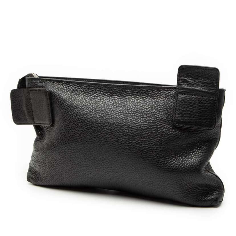 Gucci Leather Soho Zip Sling Bag Black Leather Good condition - Back View