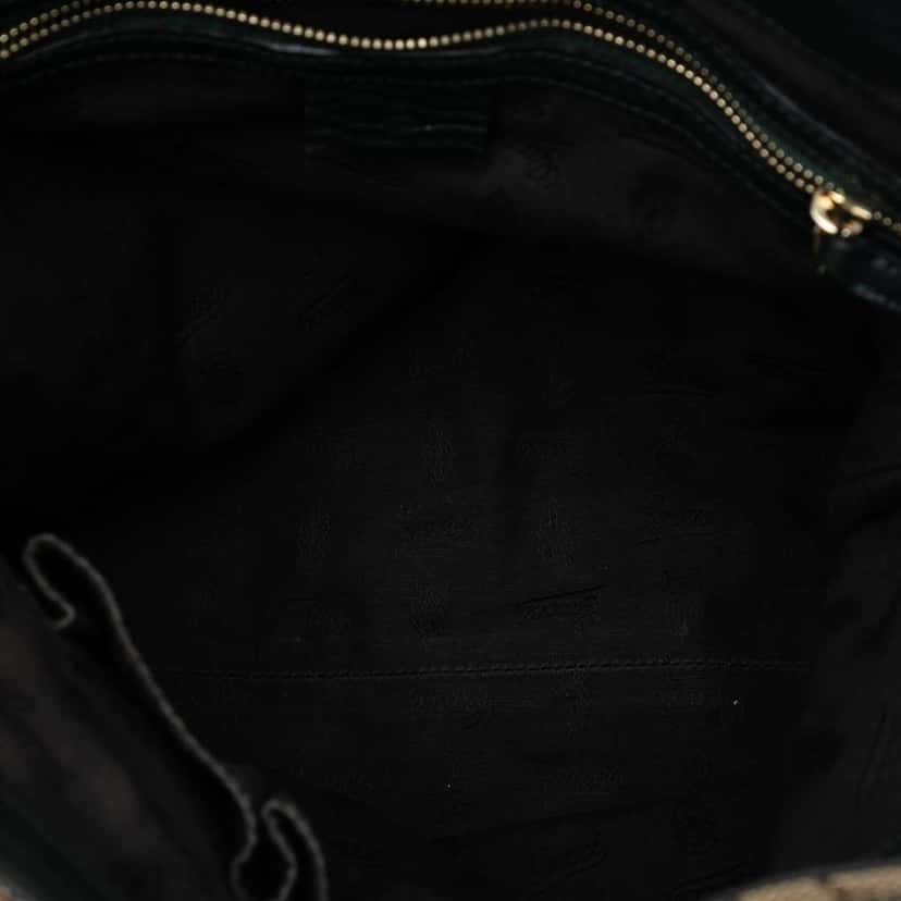 Gucci GG Canvas GG Charm Tote Brown Canvas Very good condition - Model View