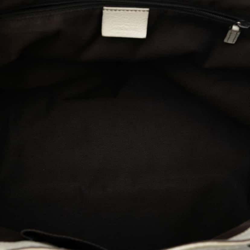 Gucci GG Canvas Web New Ladies Tote Brown Canvas Good condition - Model View