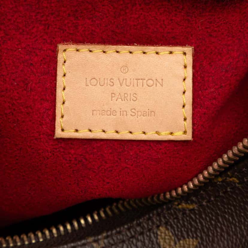 Louis Vuitton Monogram Croissant GM Brown Good condition - Box View