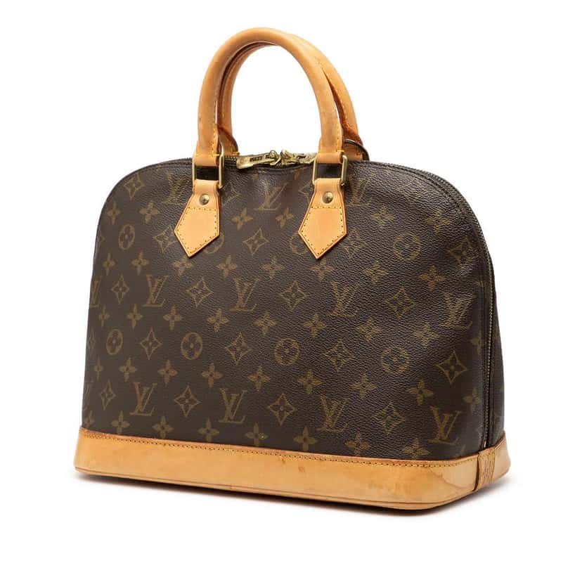 Louis Vuitton Monogram Alma PM Brown Good condition - Back View