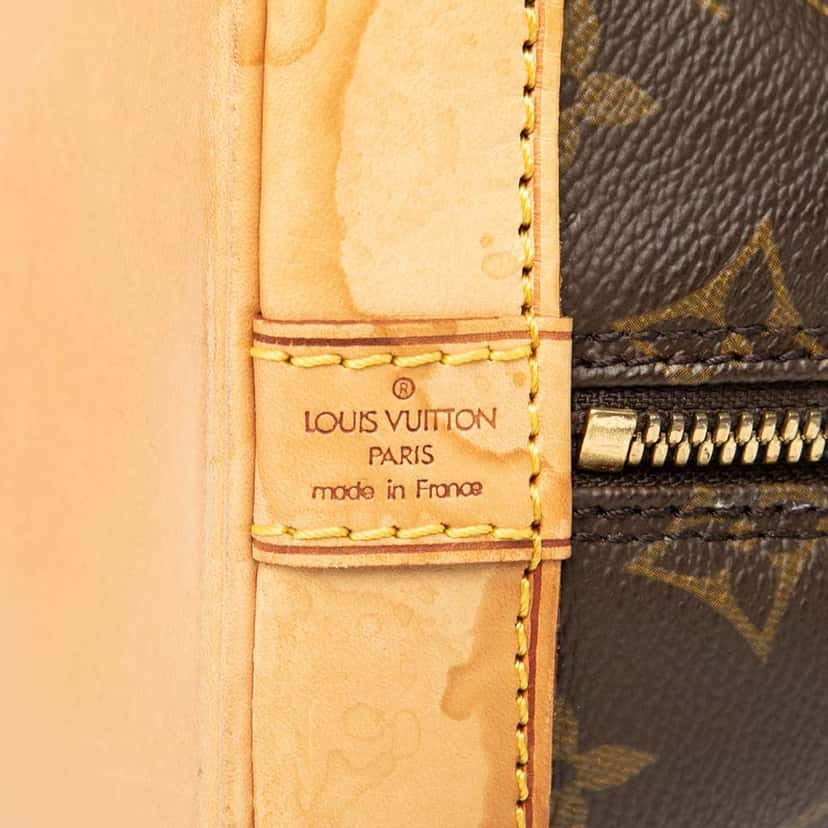Louis Vuitton Monogram Alma PM Brown Good condition - Box View