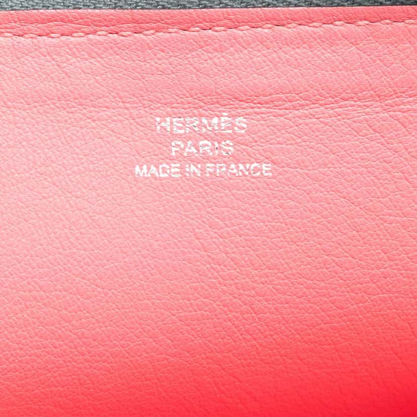 Hermès Evercolor Atout Pouch 26 Grey Leather Very good condition - Box View