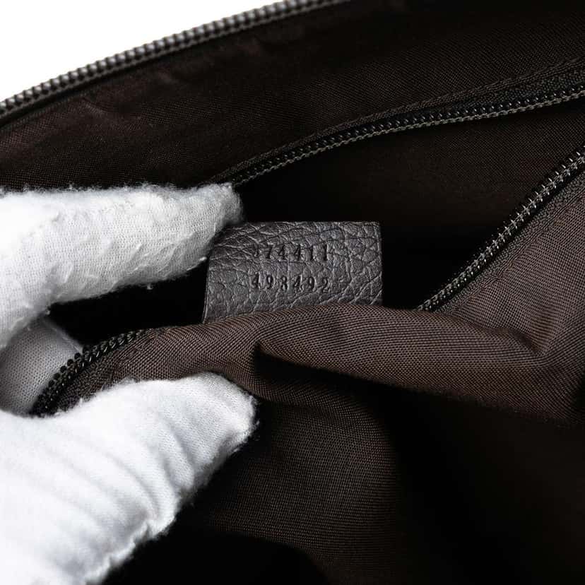 Gucci GG Crystal Crossbody Brown Canvas Very good condition - Box View