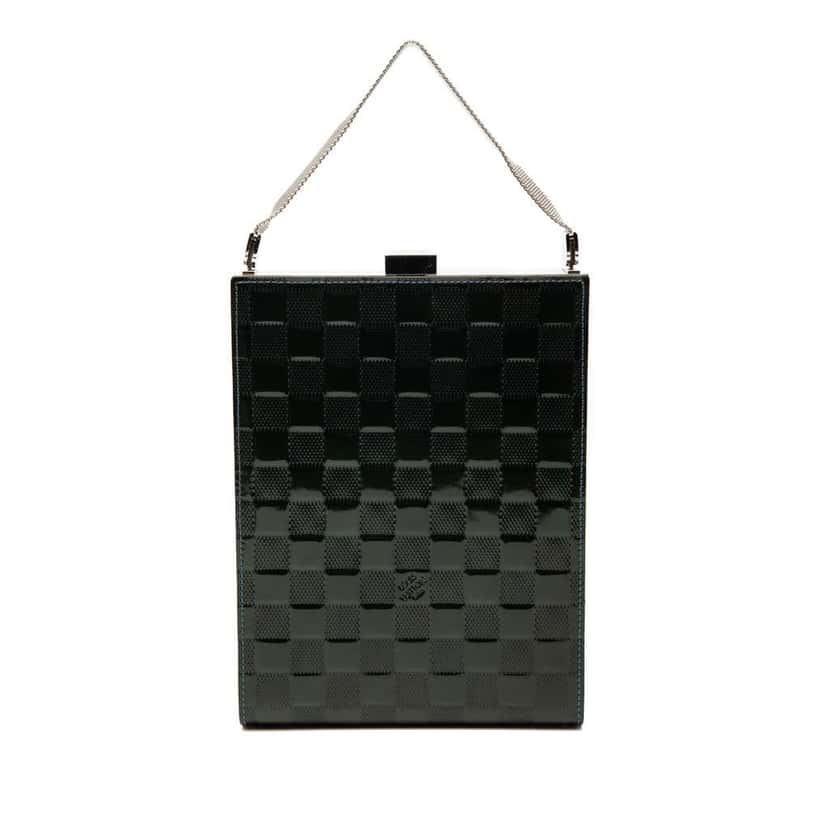 Louis Vuitton Damier Vernis Ange GM Green Leather Good condition - Front View