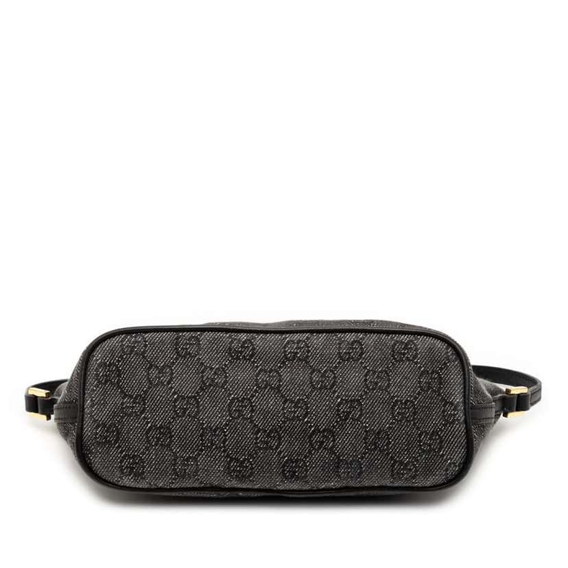 Gucci GG Denim Boat Grey Denim Good condition - Inside View