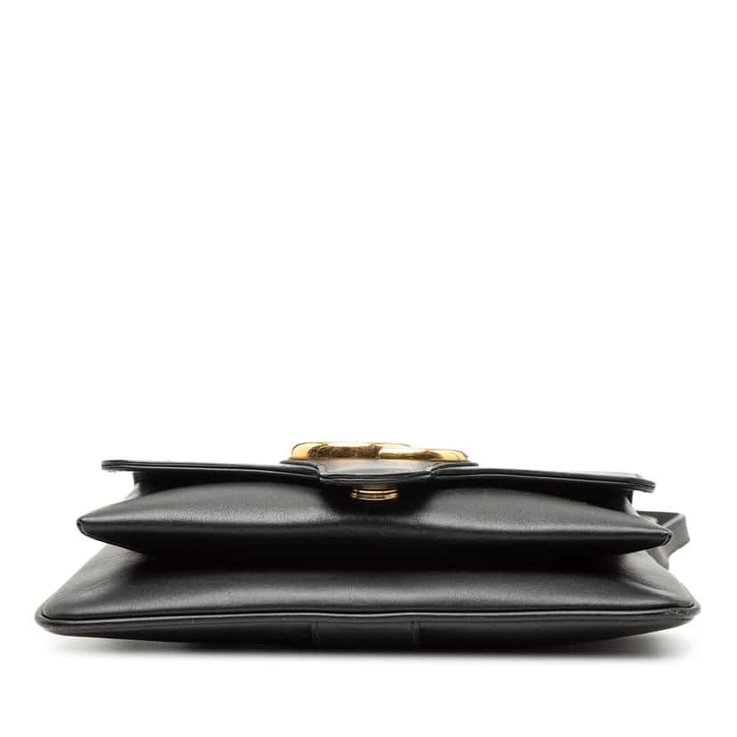 Gucci Small Leather Arli Crossbody Black Leather Good condition - Inside View