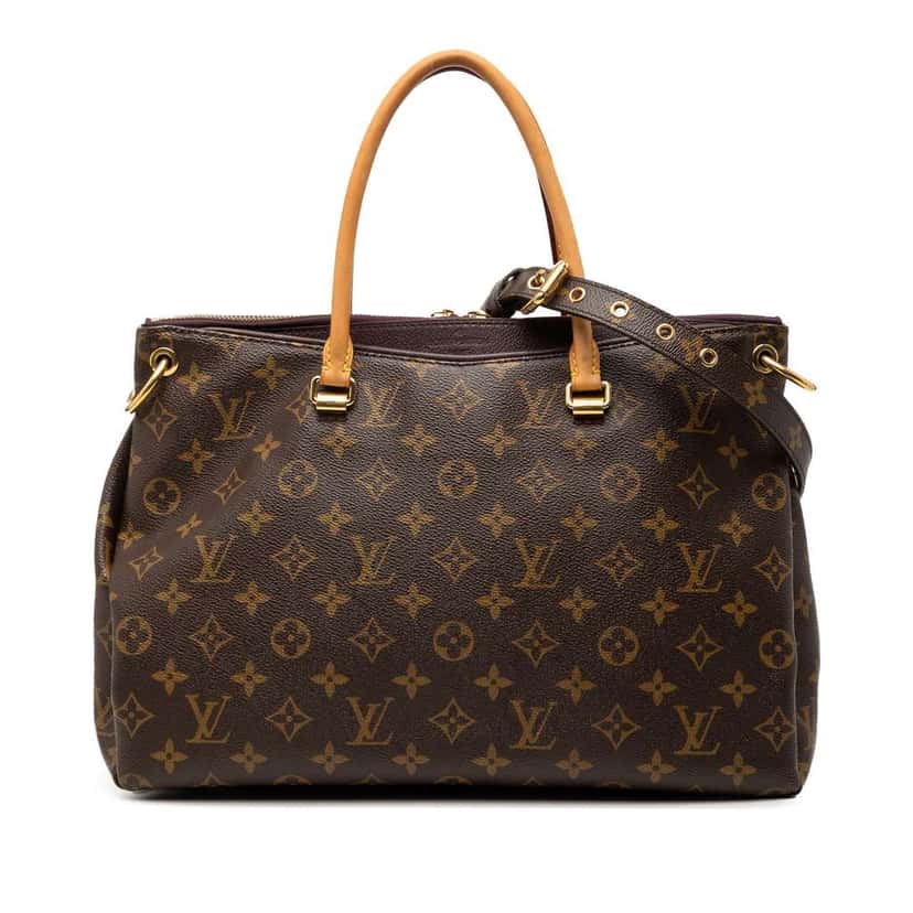 Louis Vuitton Monogram Pallas MM Brown Good condition - Front View